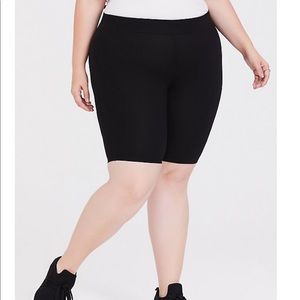 Torrid Black Bike Short